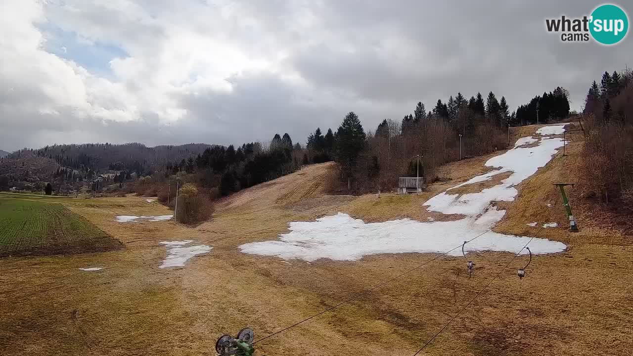 Webcam Smučišče Senožeta – Stazione sciistica a Srednja Vas vicino Bohinj