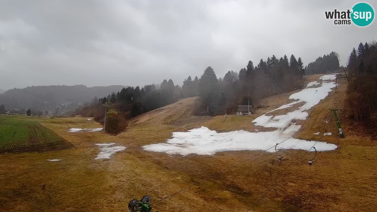 Webcam Smučišče Senožeta – Ski Resort Live View near Bohinj