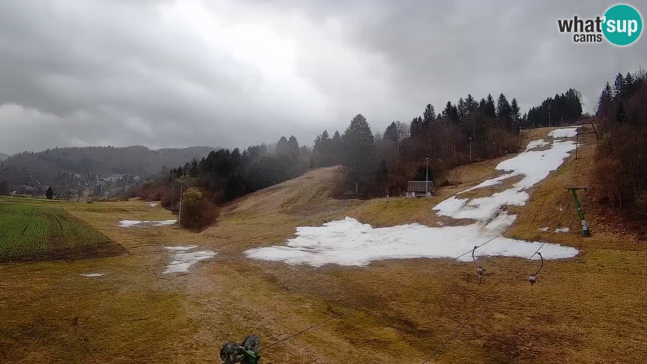 Webcam Smučišče Senožeta – Ski Resort Live View near Bohinj