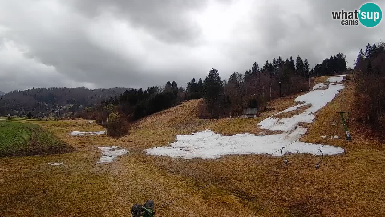 Web kamera Smučišče Senožeta – Skijalište u Srednjoj Vasi kod Bohinja