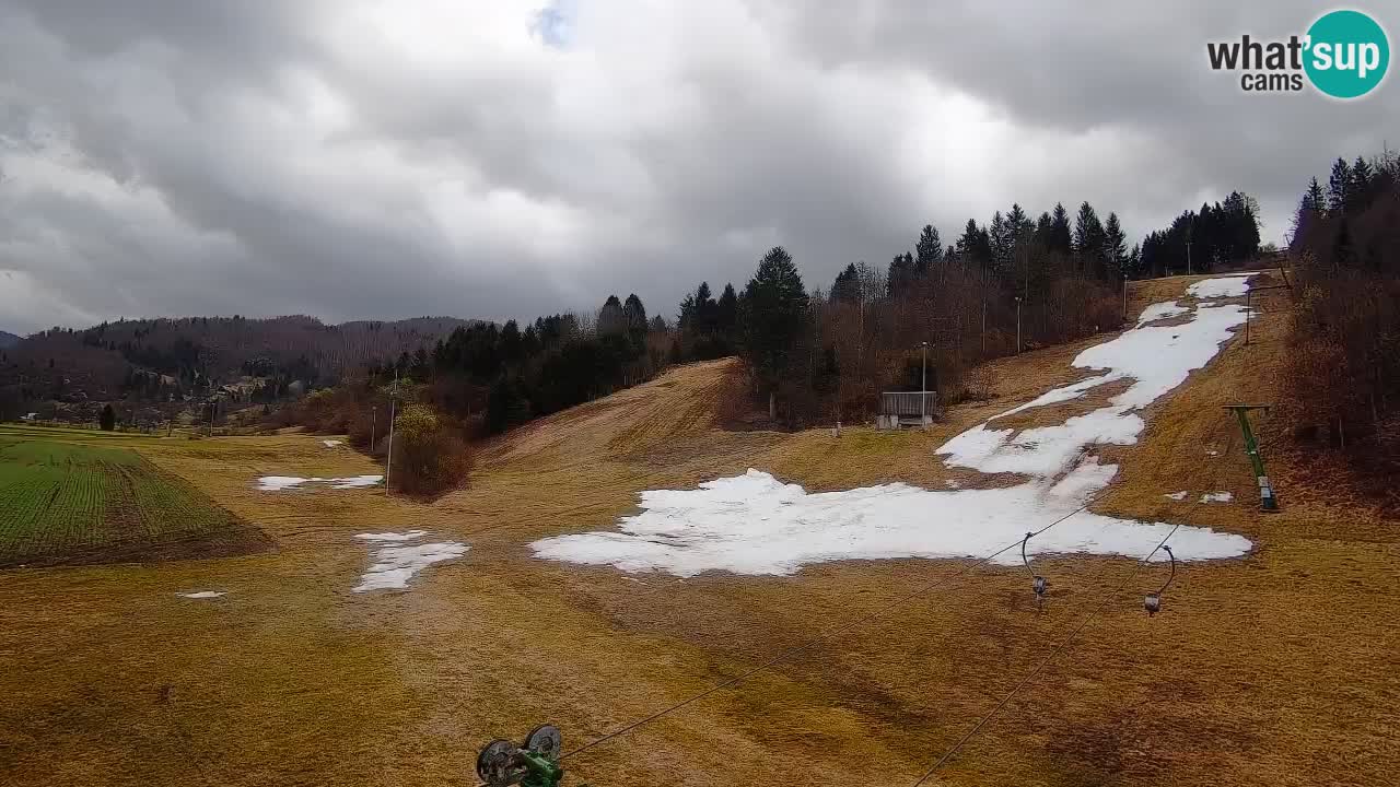 Web kamera Smučišče Senožeta – Skijalište u Srednjoj Vasi kod Bohinja