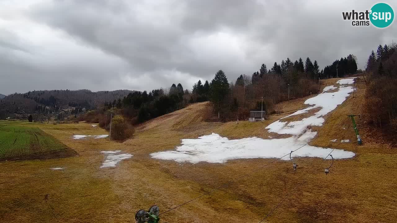 Webcam Smučišče Senožeta – Ski Resort Live View near Bohinj