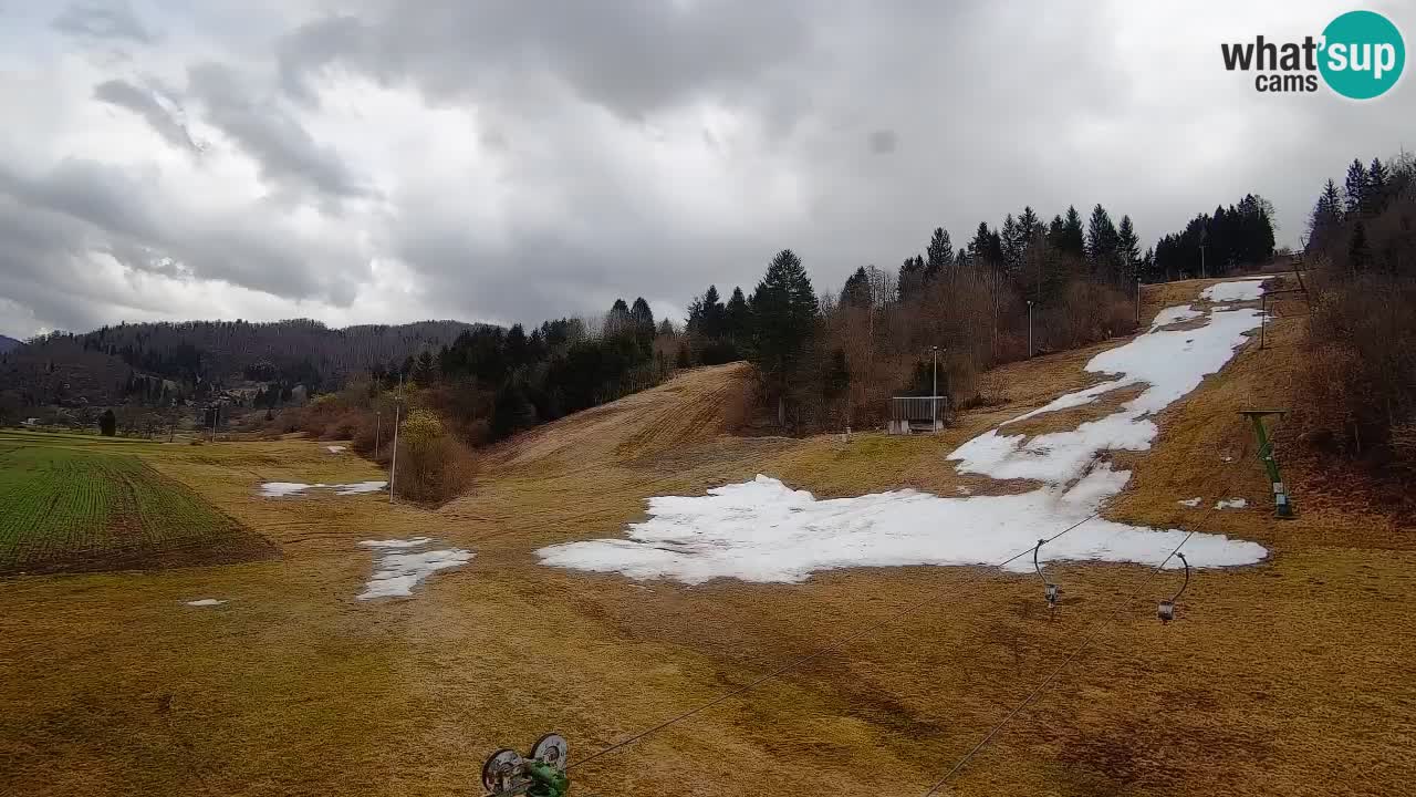 Webcam Smučišče Senožeta – Ski Resort Live View near Bohinj