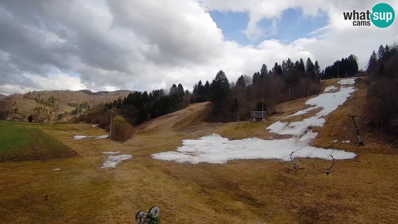 Webcam Smučišče Senožeta – Stazione sciistica a Srednja Vas vicino Bohinj