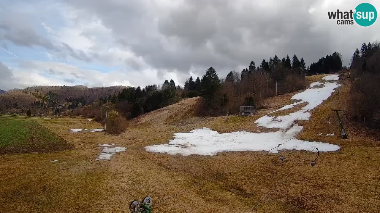 Webcam Smučišče Senožeta – Ski Resort Live View near Bohinj