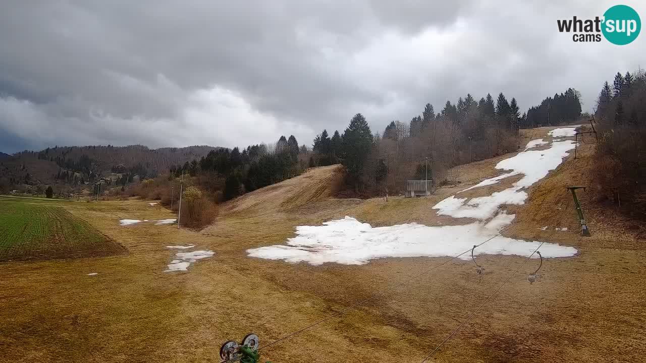 Webcam Smučišče Senožeta – Ski Resort Live View near Bohinj