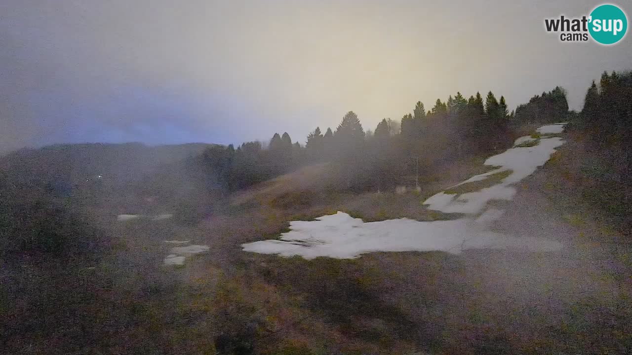 Webcam Smučišče Senožeta – Stazione sciistica a Srednja Vas vicino Bohinj