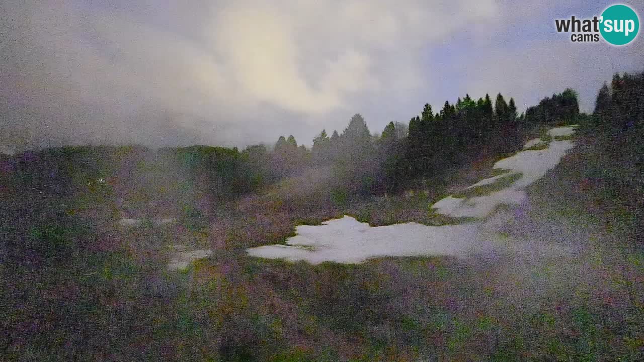 Cámara web Smučišče Senožeta – Estación de esquí en Srednja Vas cerca de Bohinj