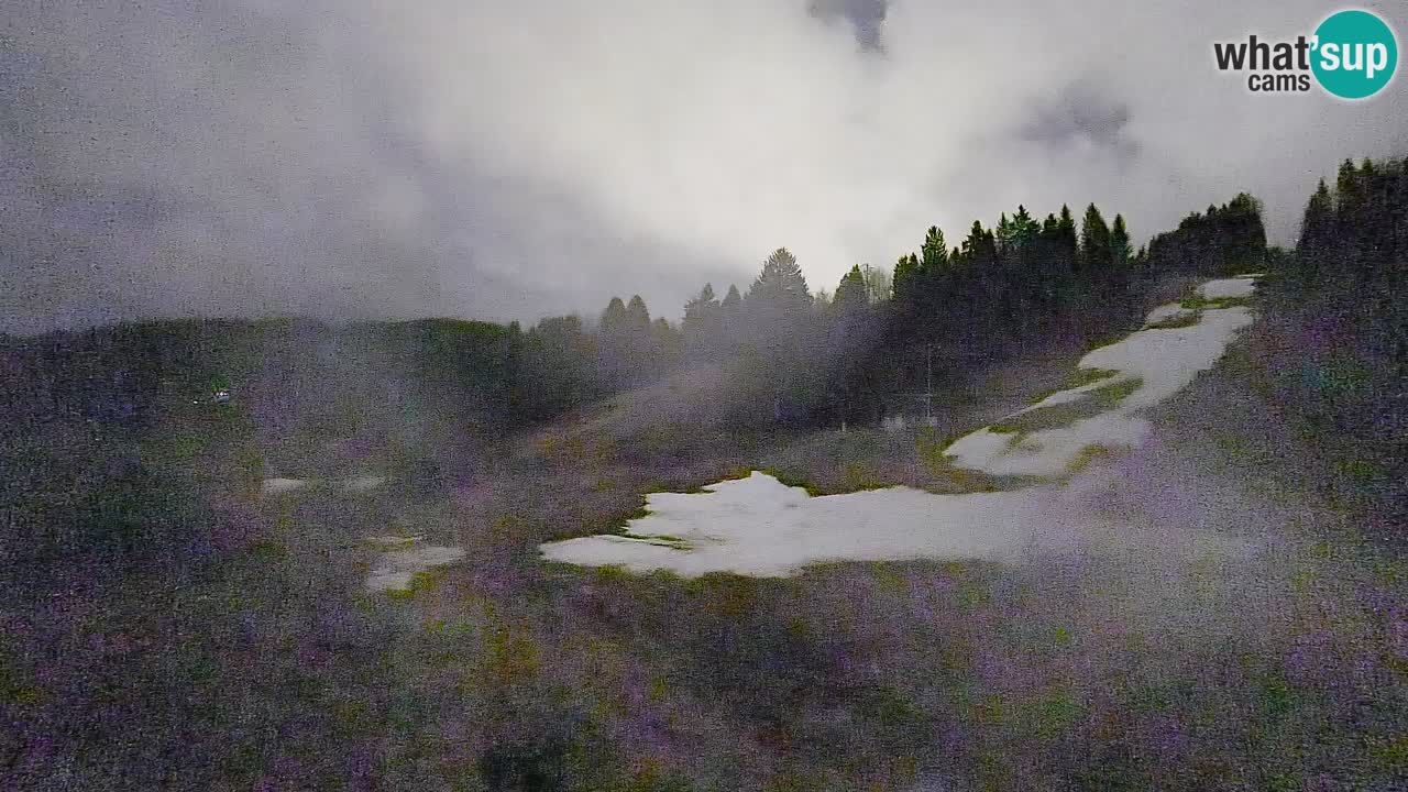 Webcam Smučišče Senožeta – Stazione sciistica a Srednja Vas vicino Bohinj