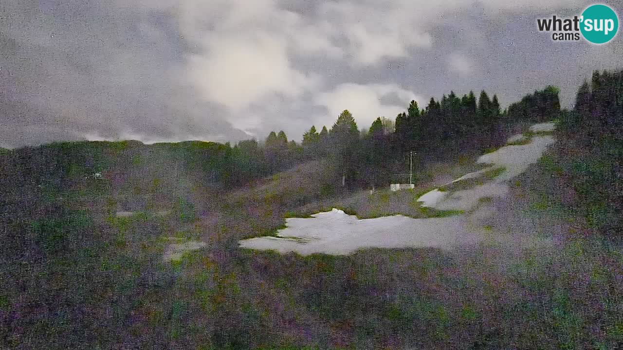 Webcam Smučišče Senožeta – Ski Resort Live View near Bohinj
