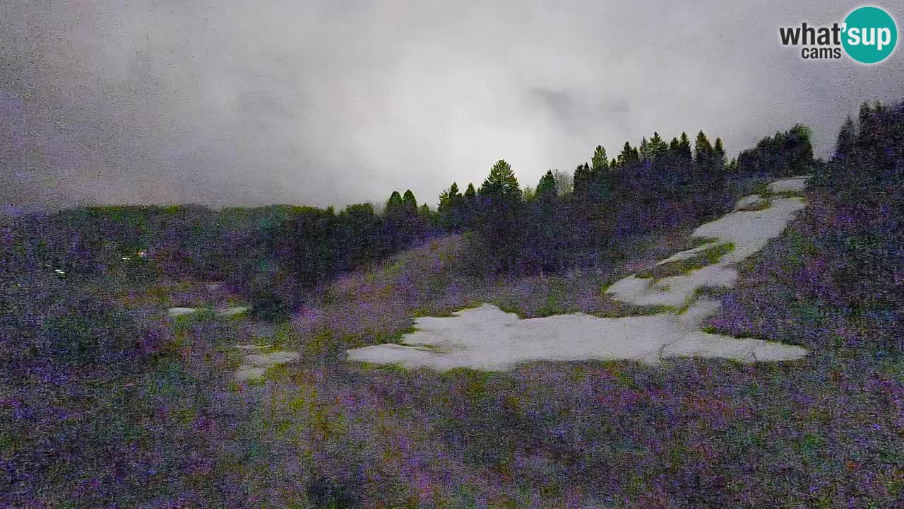 Cámara web Smučišče Senožeta – Estación de esquí en Srednja Vas cerca de Bohinj