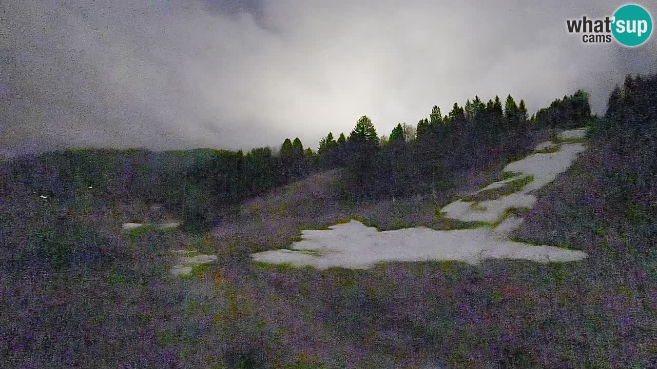 Webcam Smučišče Senožeta – Stazione sciistica a Srednja Vas vicino Bohinj