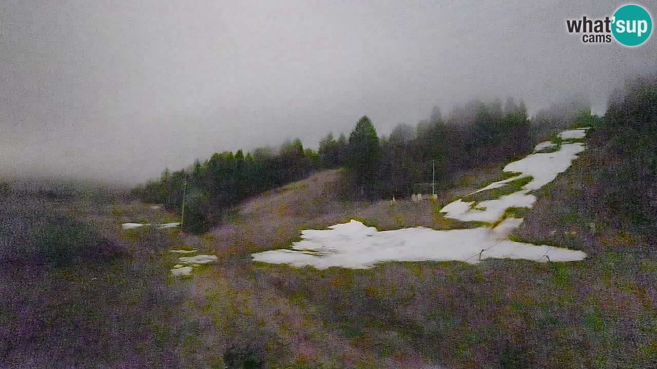 Cámara web Smučišče Senožeta – Estación de esquí en Srednja Vas cerca de Bohinj
