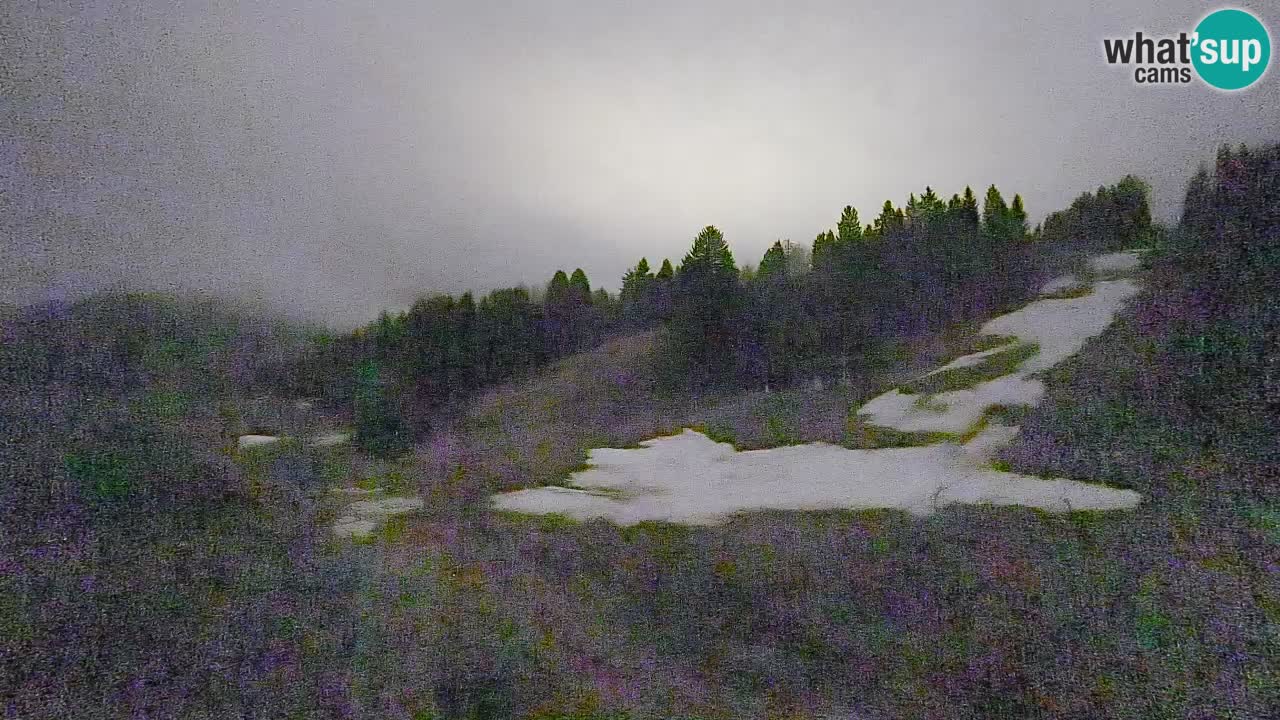 Webcam Smučišče Senožeta – Station de ski à Srednja Vas près de Bohinj