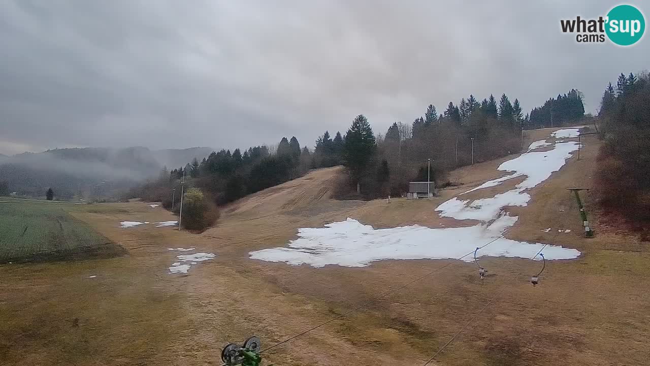 Webcam Smučišče Senožeta – Ski Resort Live View near Bohinj