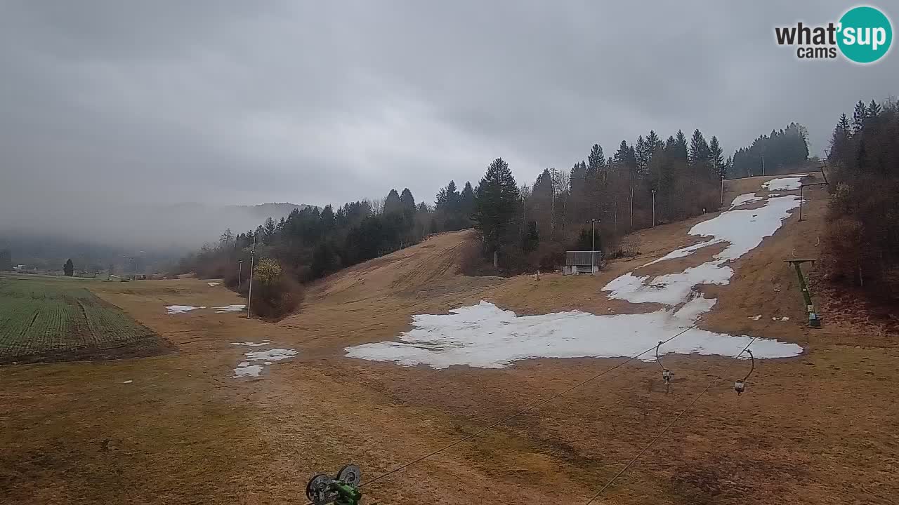 Cámara web Smučišče Senožeta – Estación de esquí en Srednja Vas cerca de Bohinj