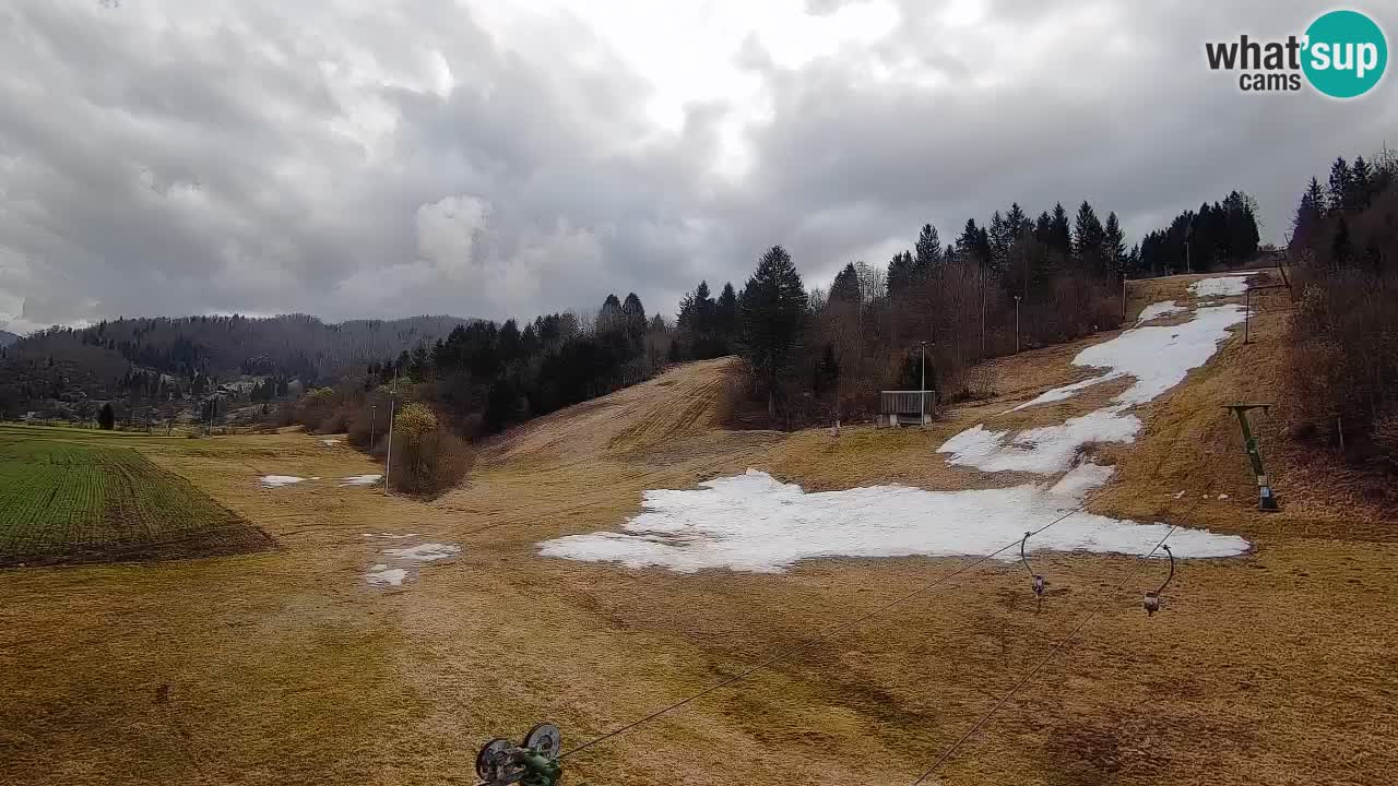 Webcam Smučišče Senožeta – Ski Resort Live View near Bohinj
