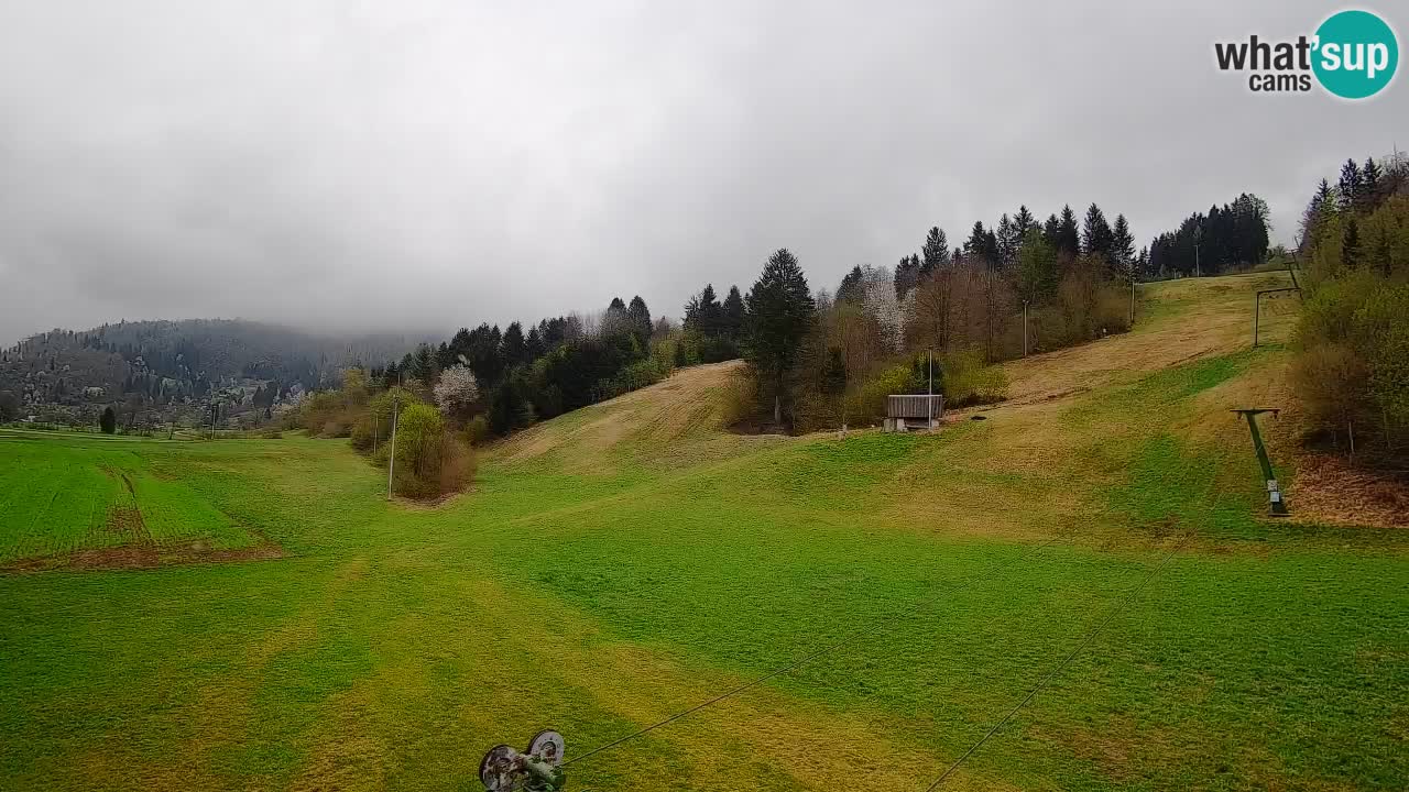 Webcam Smučišče Senožeta – Ski Resort Live View near Bohinj