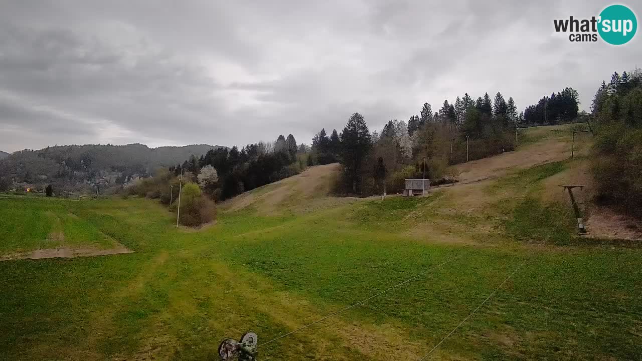 Webcam Smučišče Senožeta – Ski Resort Live View near Bohinj