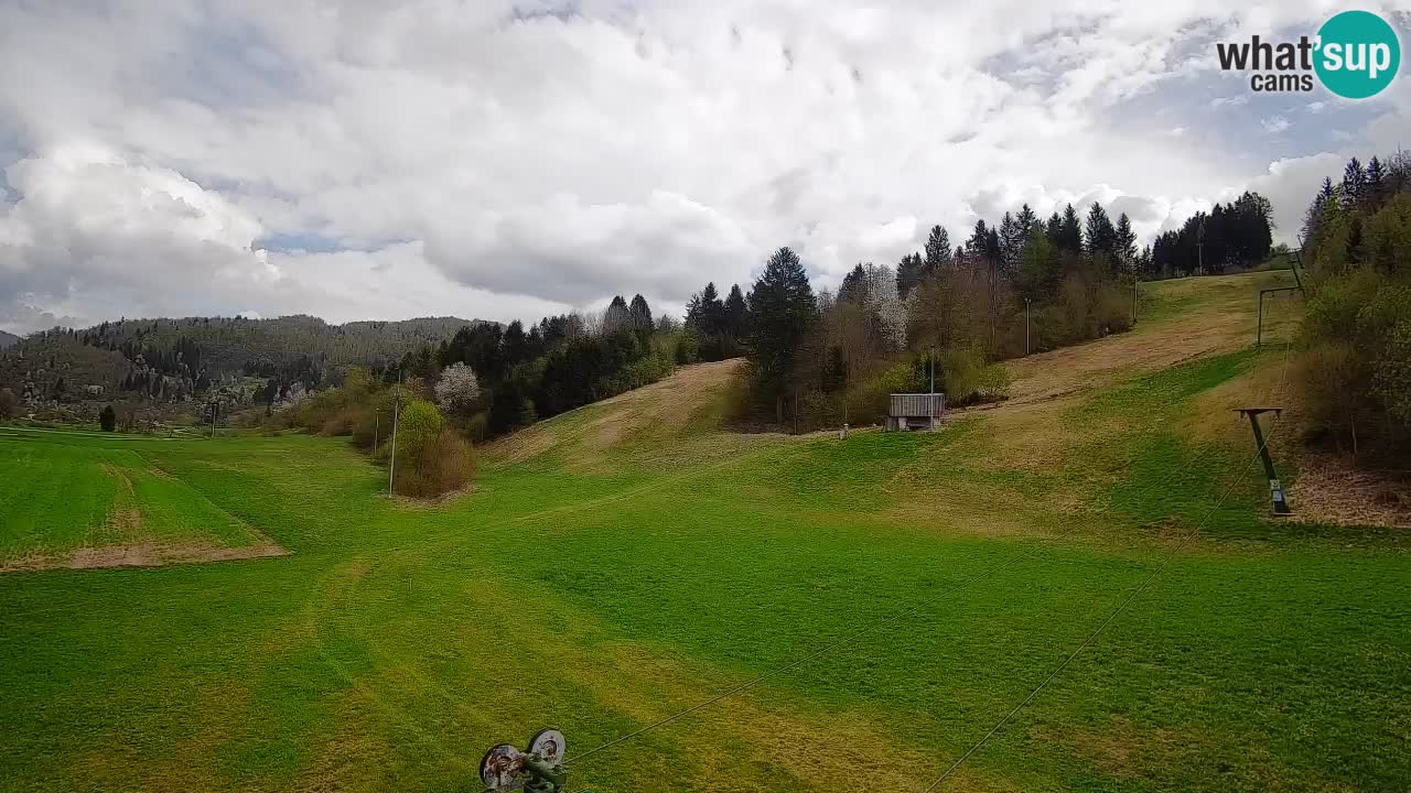Webcam Smučišče Senožeta – Ski Resort Live View near Bohinj