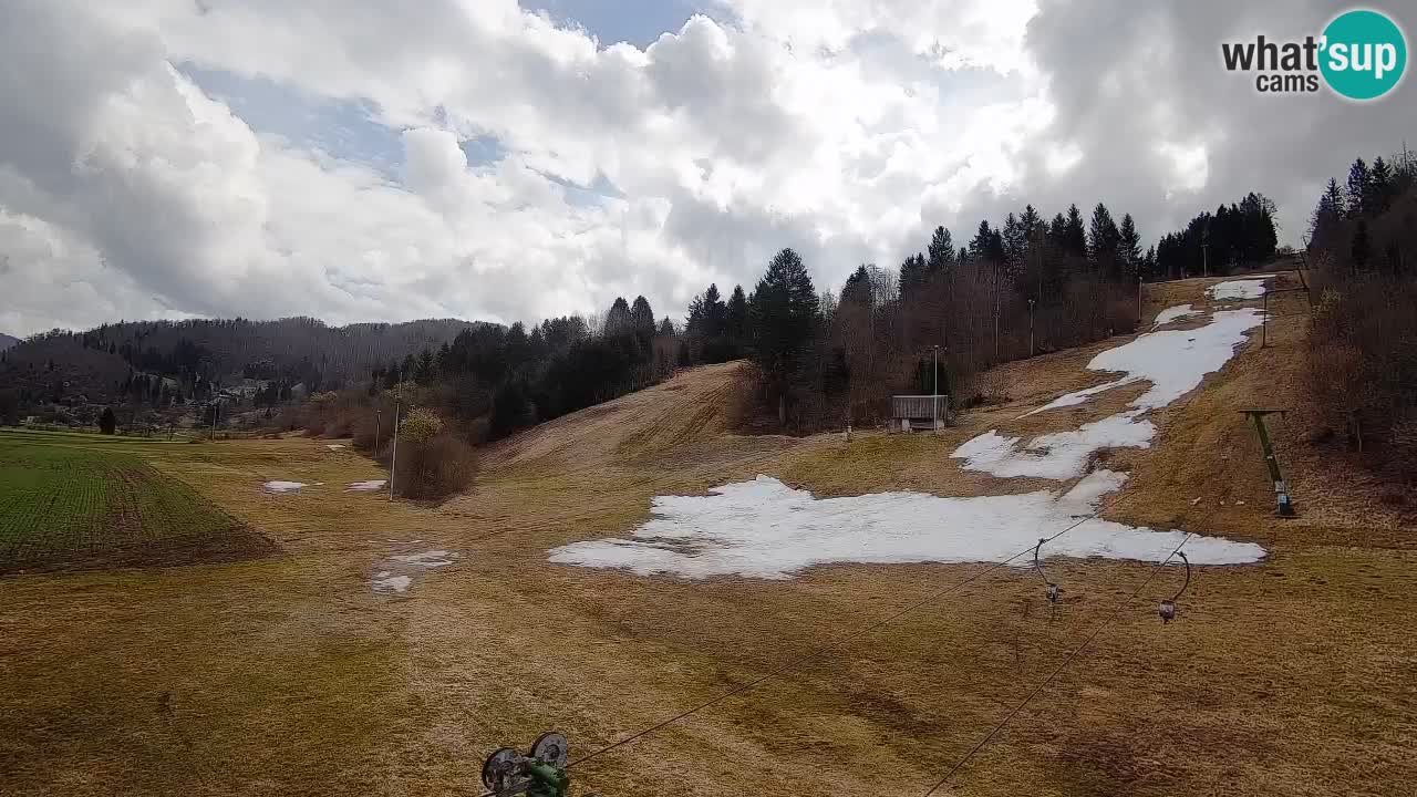 Webcam Smučišče Senožeta – Ski Resort Live View near Bohinj