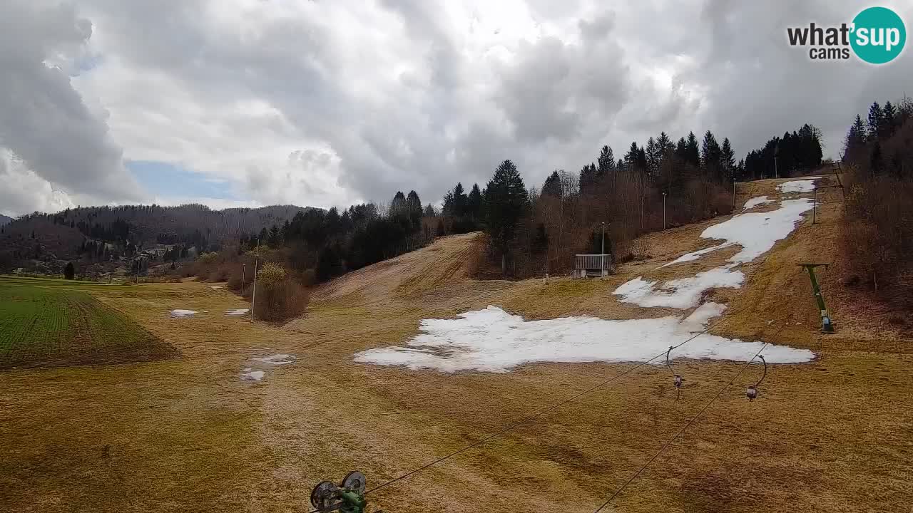 Webcam Smučišče Senožeta – Station de ski à Srednja Vas près de Bohinj