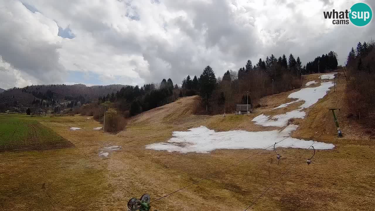 Webcam Smučišče Senožeta – Ski Resort Live View near Bohinj