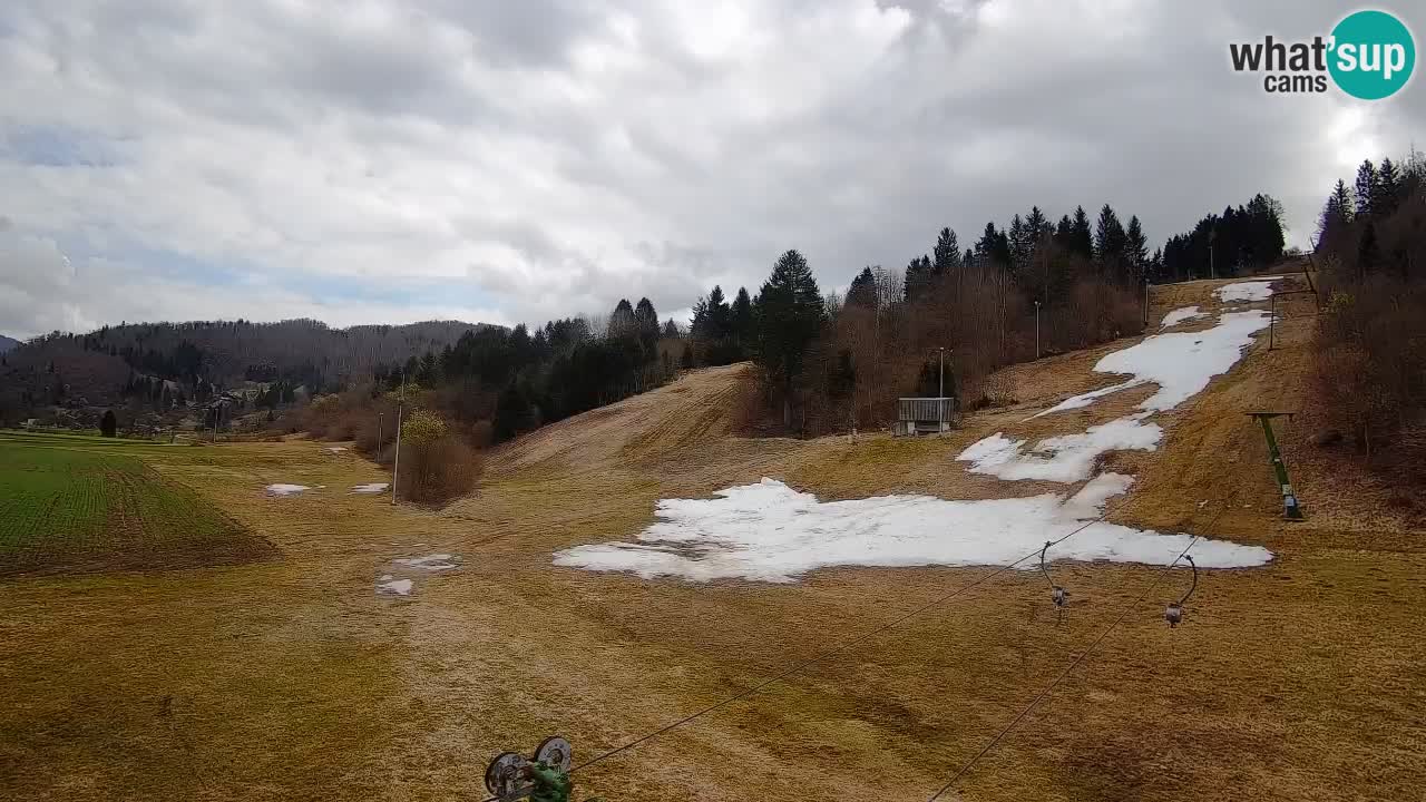 Webcam Smučišče Senožeta – Ski Resort Live View near Bohinj
