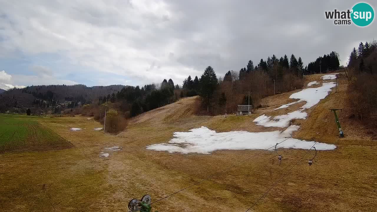 Webcam Smučišče Senožeta – Ski Resort Live View near Bohinj