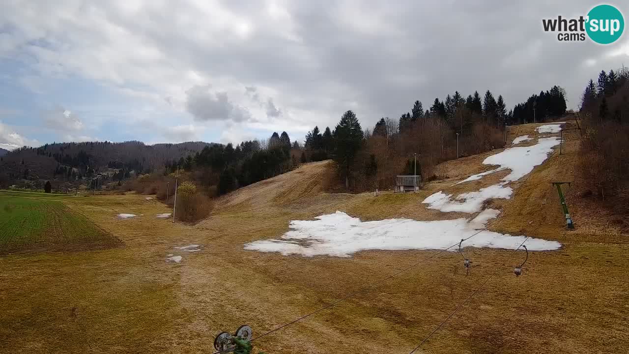 Webcam Smučišče Senožeta – Ski Resort Live View near Bohinj