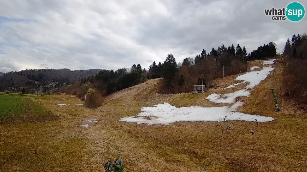 Webcam Smučišče Senožeta – Ski Resort Live View near Bohinj