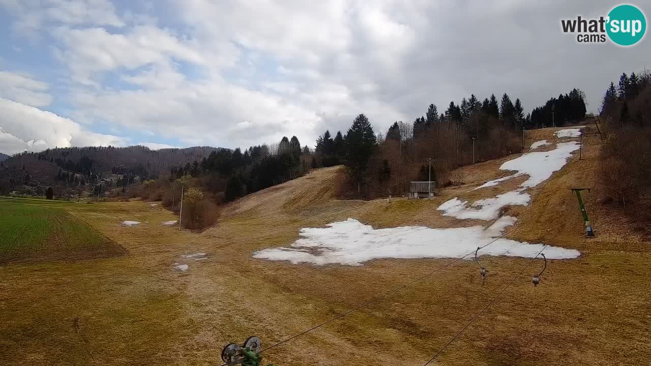 Webcam Smučišče Senožeta – Ski Resort Live View near Bohinj