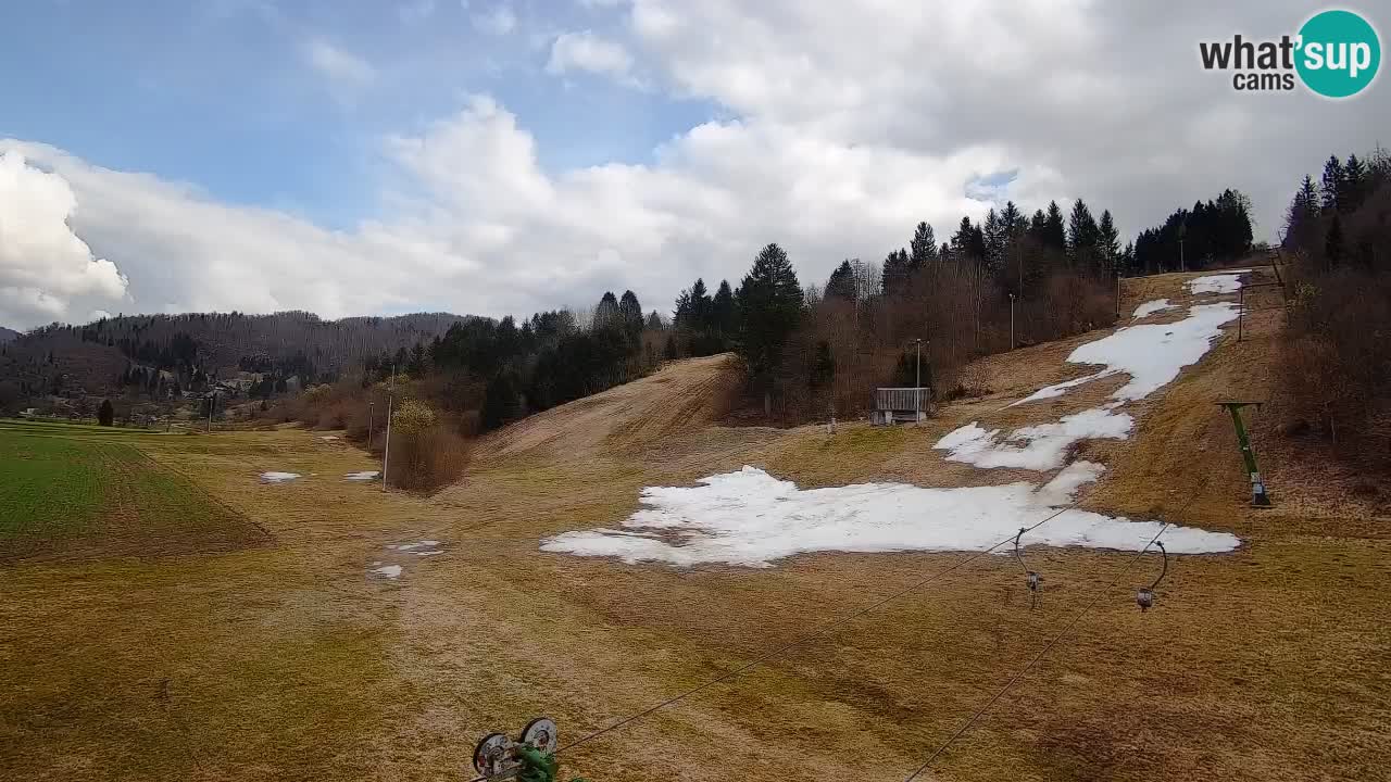 Webcam Smučišče Senožeta – Ski Resort Live View near Bohinj