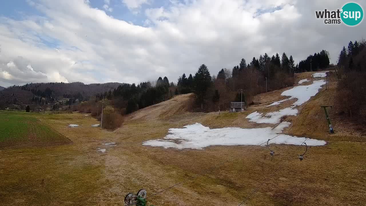 Webcam Smučišče Senožeta – Ski Resort Live View near Bohinj