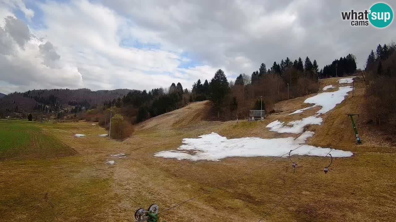 Webcam Smučišče Senožeta – Ski Resort Live View near Bohinj