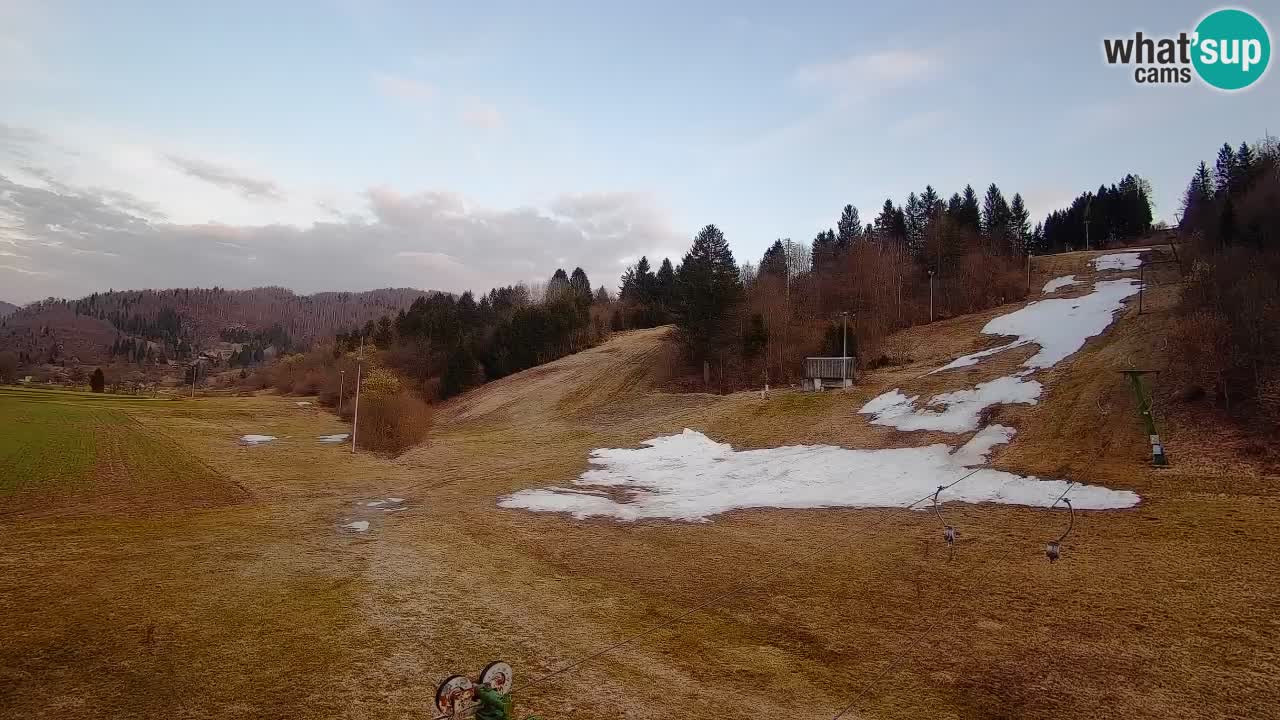 Webcam Smučišče Senožeta – Ski Resort Live View near Bohinj