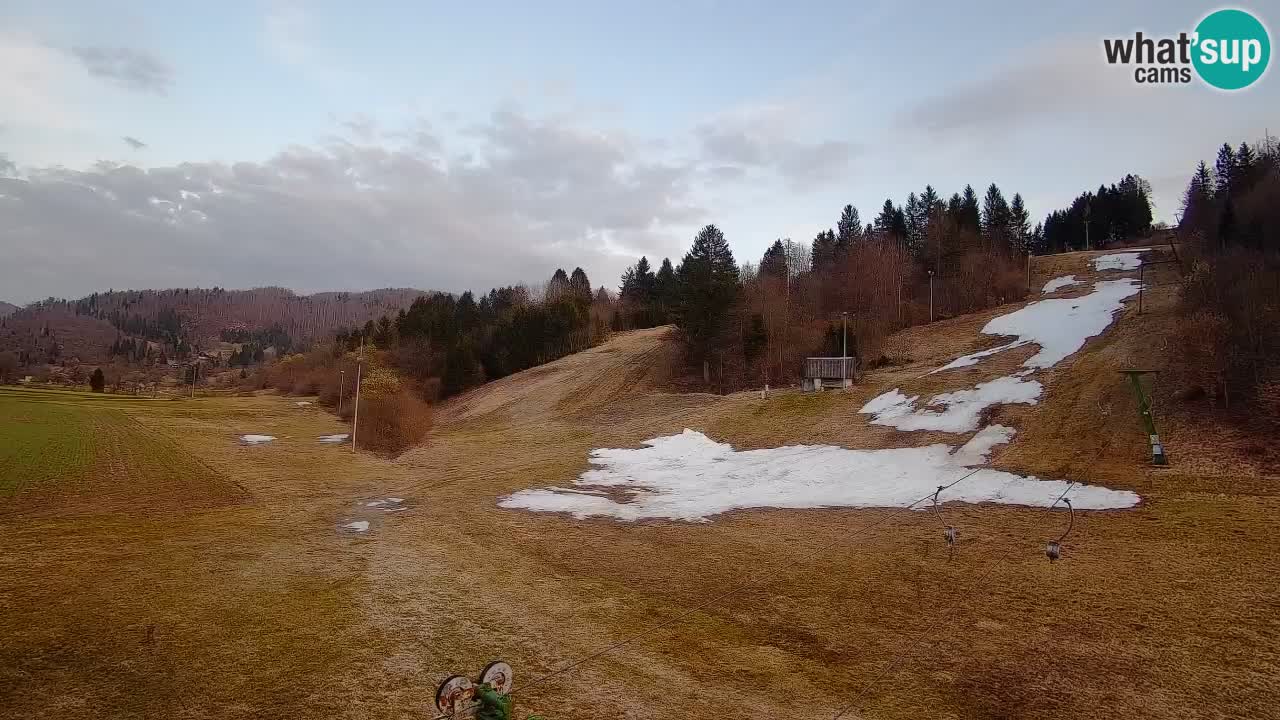 Webcam Smučišče Senožeta – Ski Resort Live View near Bohinj