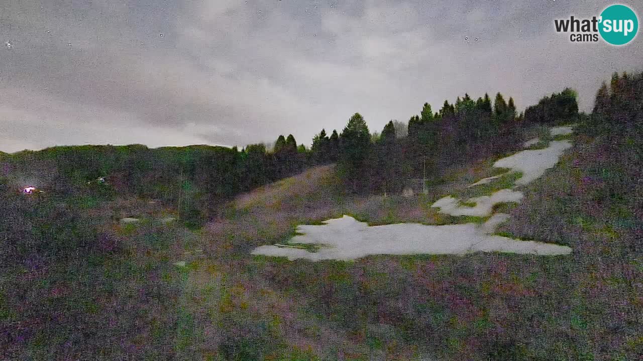 Webcam Smučišče Senožeta – Stazione sciistica a Srednja Vas vicino Bohinj