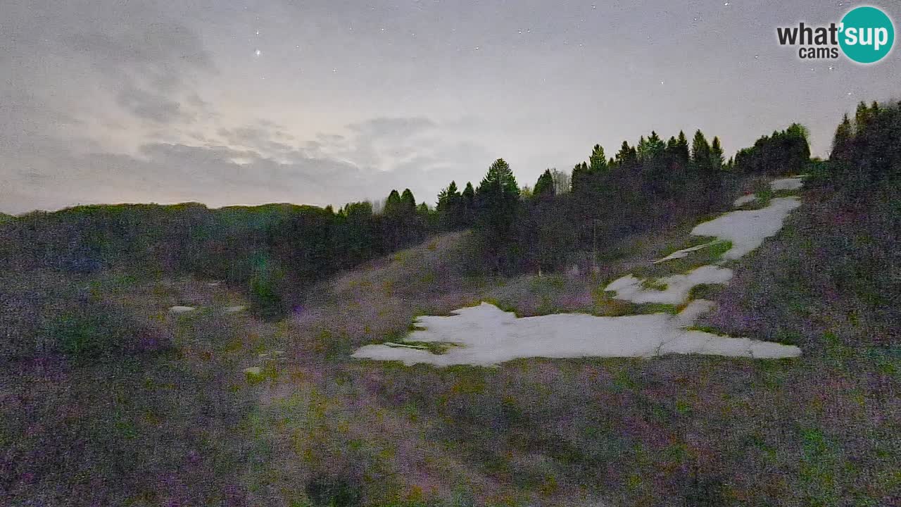 Webcam Smučišče Senožeta – Station de ski à Srednja Vas près de Bohinj