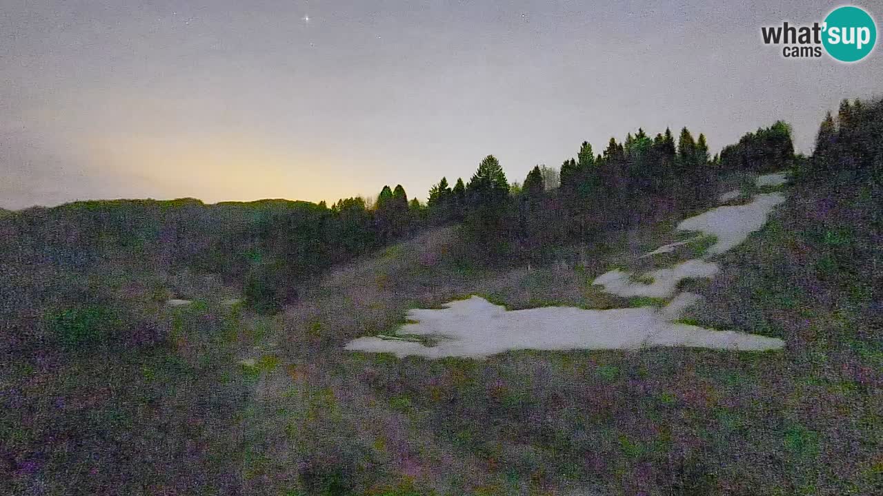 Web kamera Smučišče Senožeta – Skijalište u Srednjoj Vasi kod Bohinja