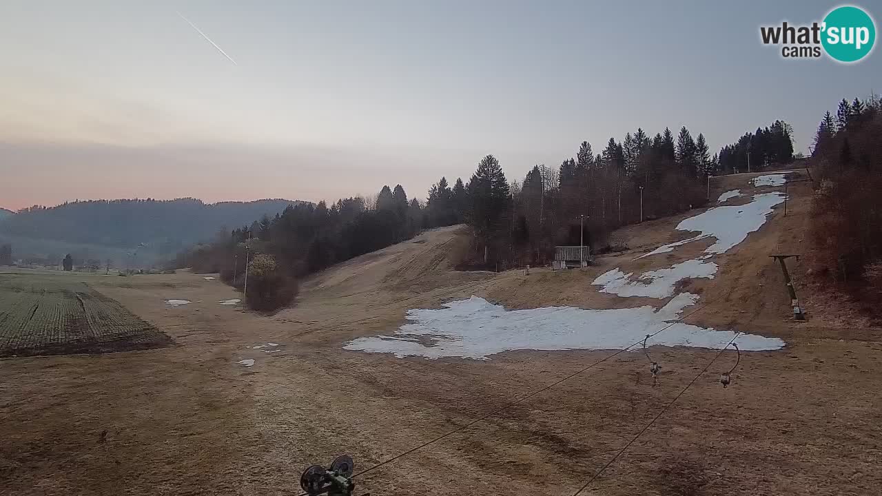 Webcam Smučišče Senožeta – Ski Resort Live View near Bohinj