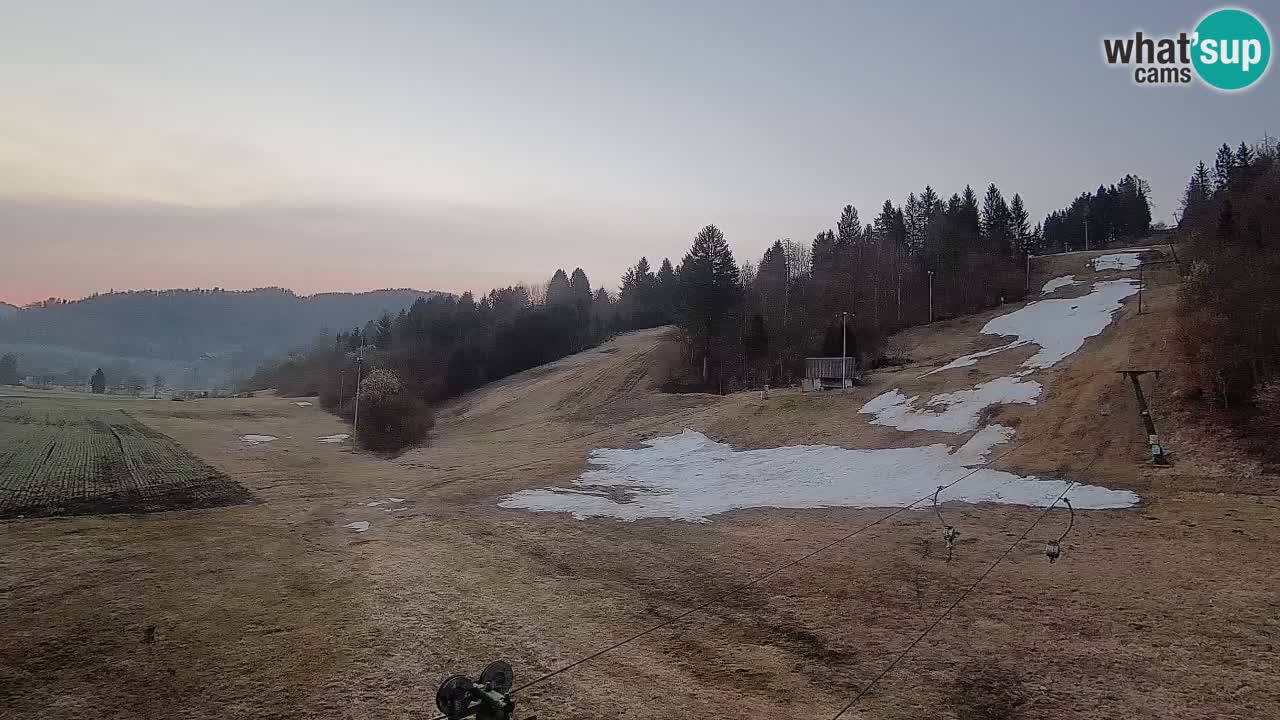 Webcam Smučišče Senožeta – Ski Resort Live View near Bohinj