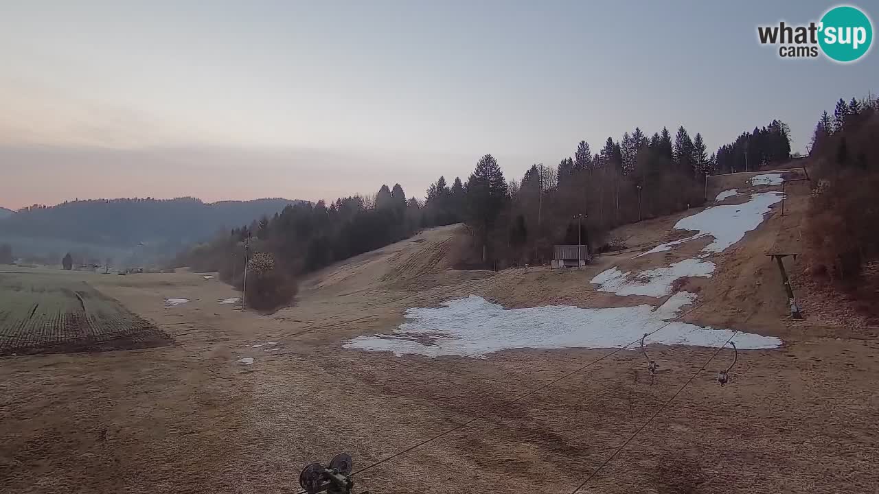 Webcam Smučišče Senožeta – Ski Resort Live View near Bohinj