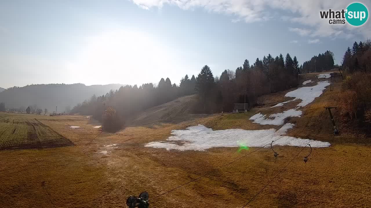 Webcam Smučišče Senožeta – Ski Resort Live View near Bohinj