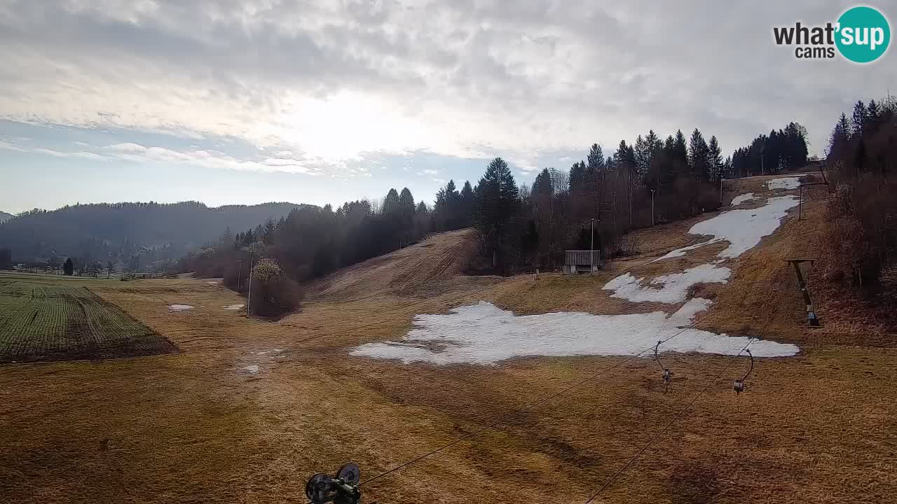 Webcam Smučišče Senožeta – Ski Resort Live View near Bohinj