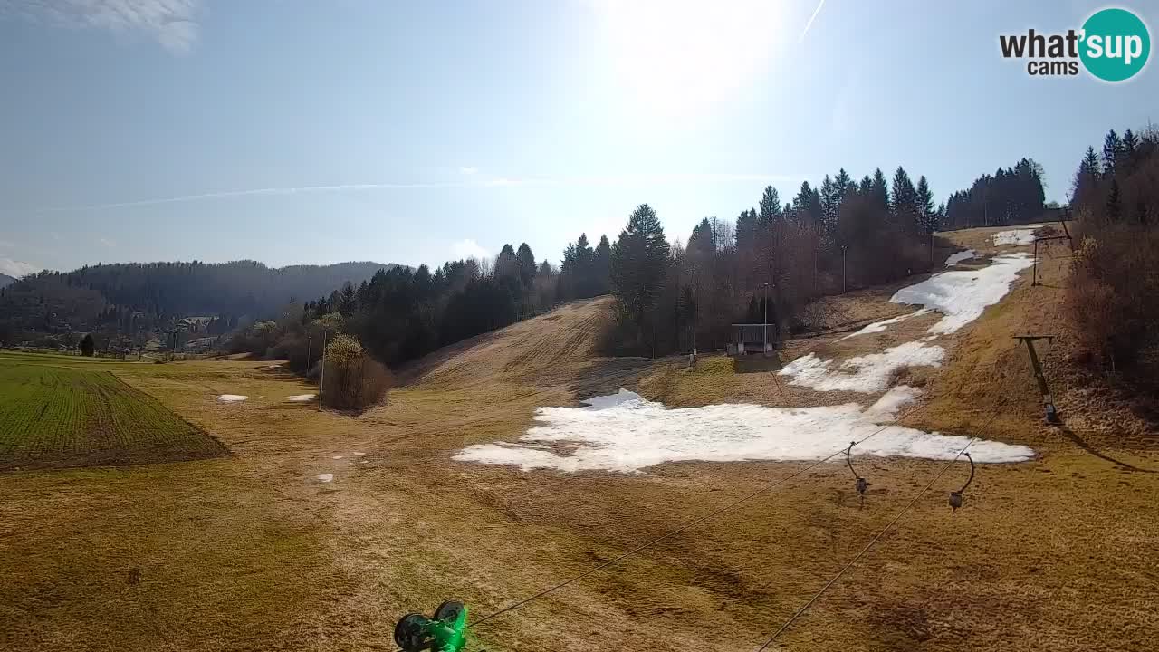 Web kamera Smučišče Senožeta – Skijalište u Srednjoj Vasi kod Bohinja