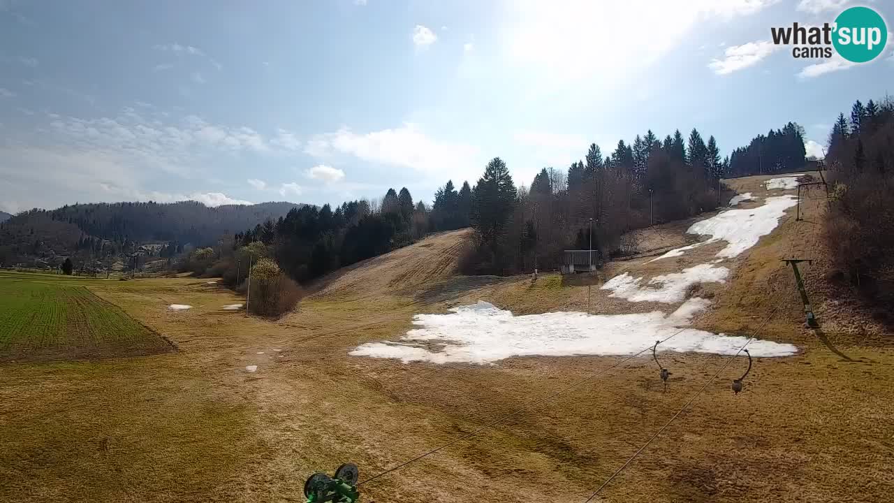 Webcam Smučišče Senožeta – Ski Resort Live View near Bohinj