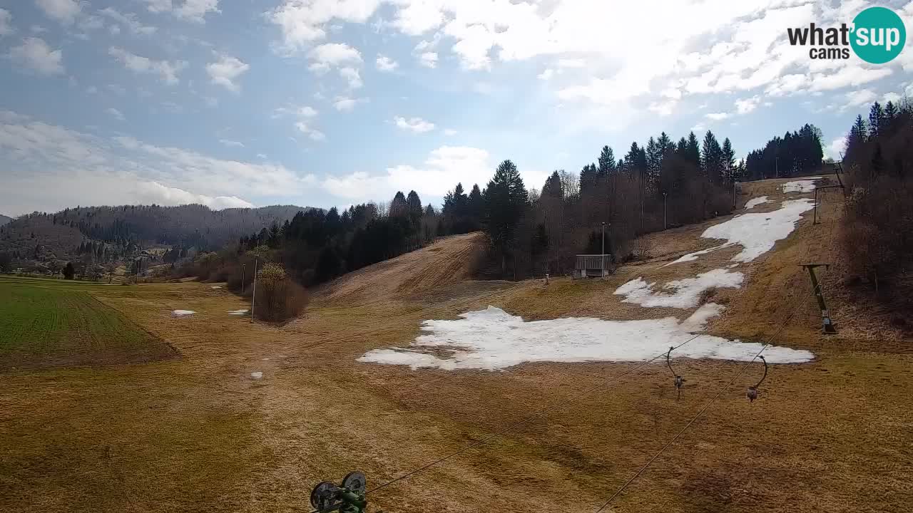 Webcam Smučišče Senožeta – Ski Resort Live View near Bohinj