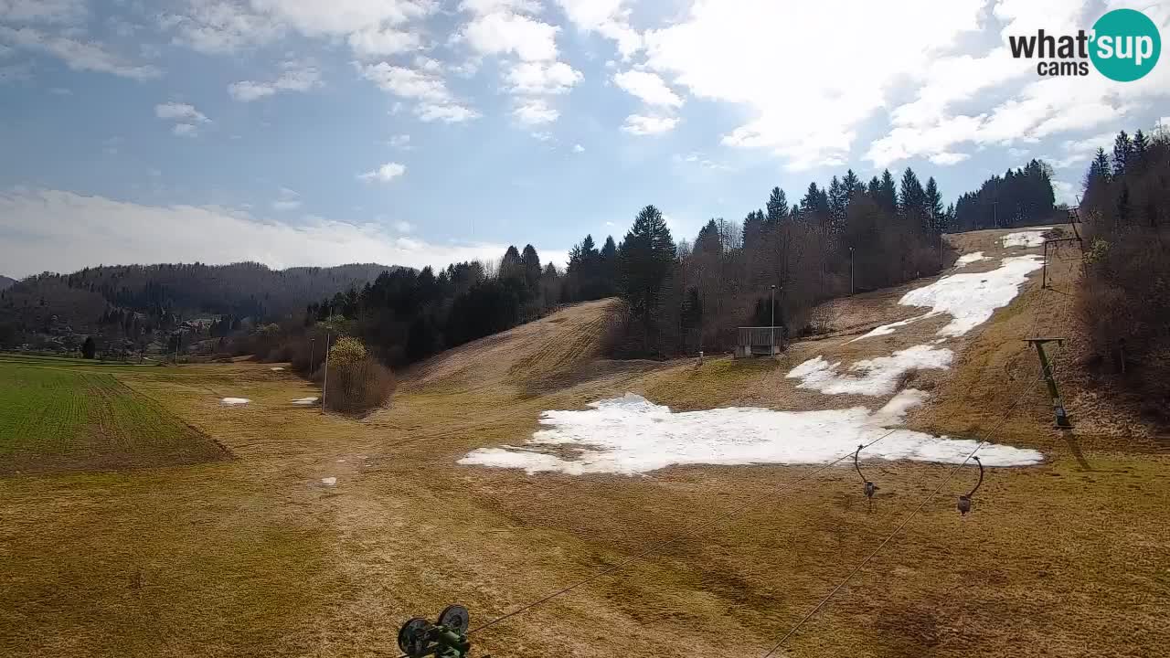 Webcam Smučišče Senožeta – Ski Resort Live View near Bohinj