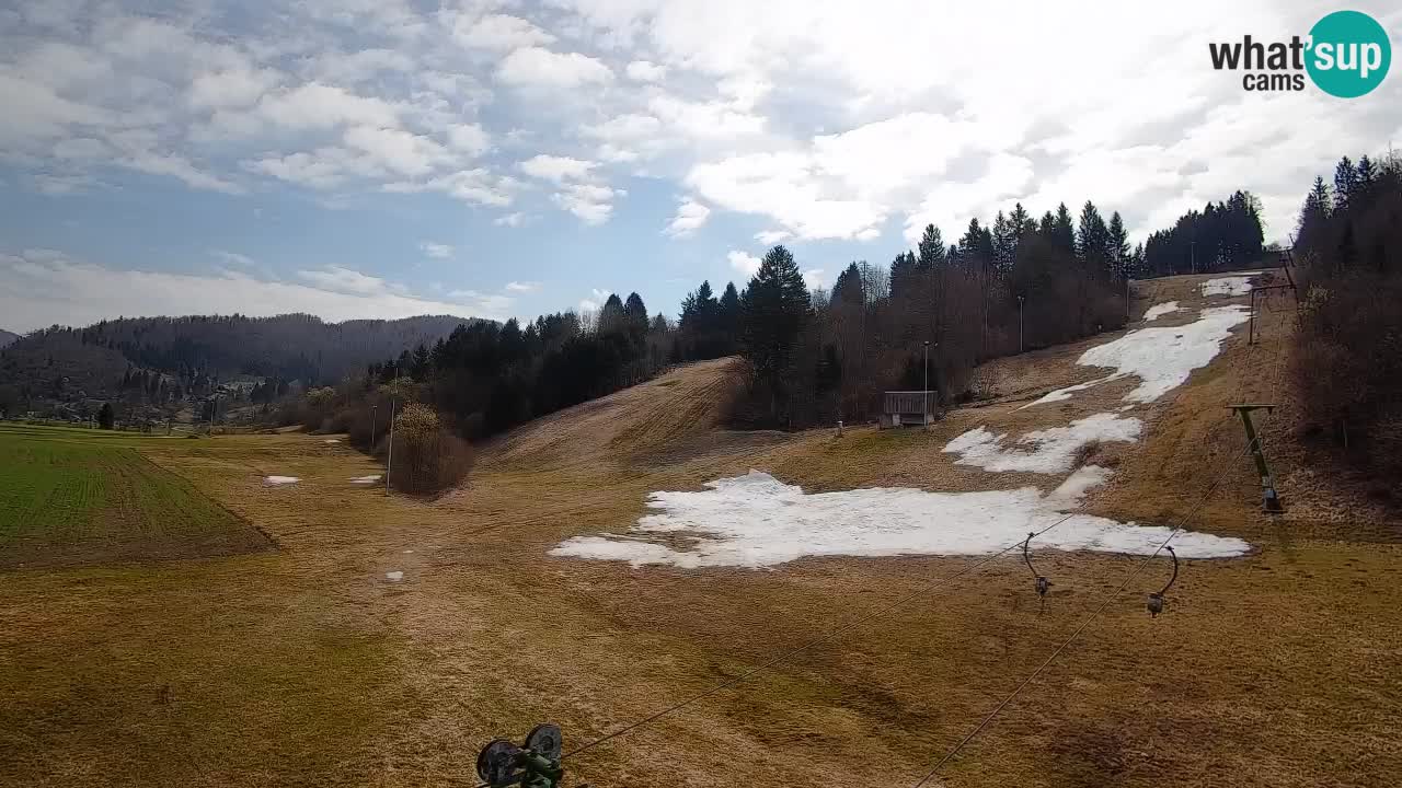 Webcam Smučišče Senožeta – Ski Resort Live View near Bohinj